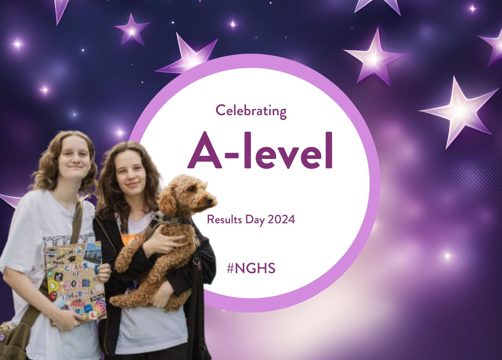 A Level Results Day 2024 at NGHS Nottingham Girls' High School